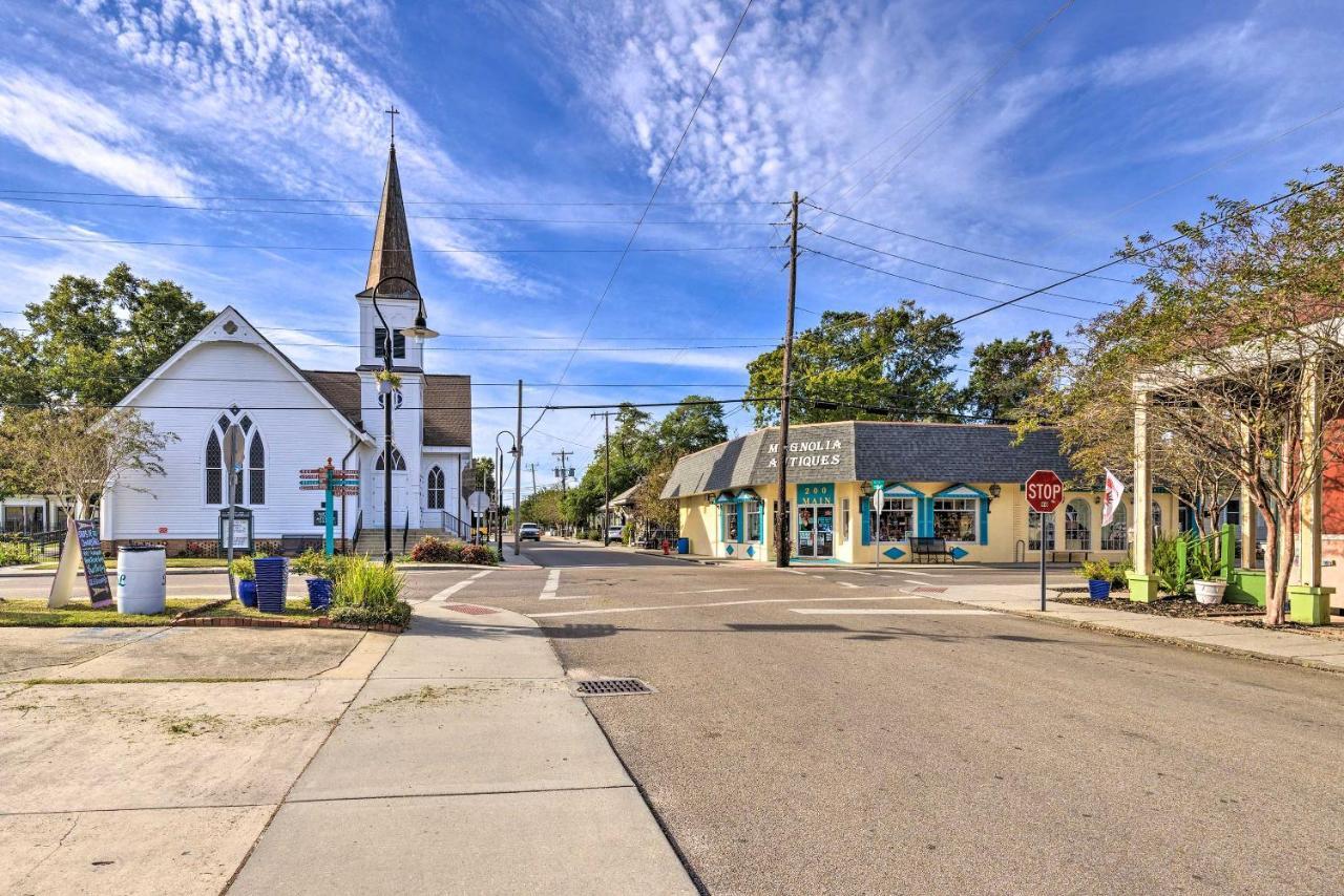 Old Town Getaway, Walk To Shopping, Dining, And Bay! Leilighet Bay St. Louis Eksteriør bilde